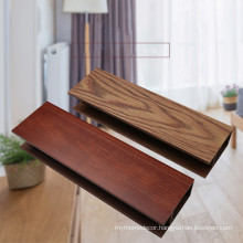 China Wood Plastic fence panels composite indoor WPC modern suspended pvc ceiling panel